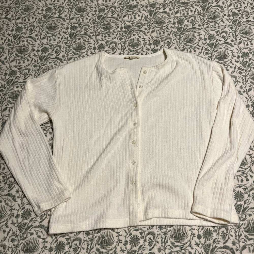 Madewell button up cardigan